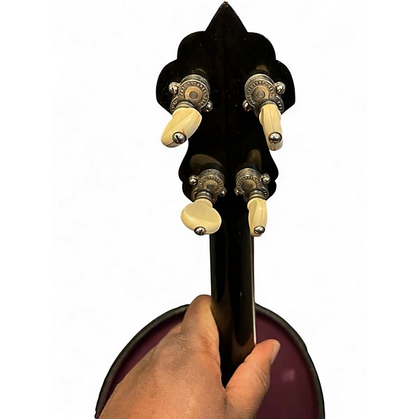 Used Paramount Lange-Craft tenor Black and Brown Banjo