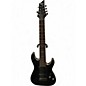 Used Schecter Guitar Research DEMON 8 GLOSS BLACK Solid Body Electric Guitar thumbnail