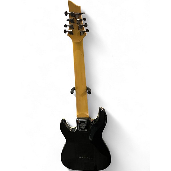 Used Schecter Guitar Research DEMON 8 GLOSS BLACK Solid Body Electric Guitar