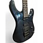 Vintage 1980s Peavey UNITY SERIES IMPACT NAVY BLUE Solid Body Electric Guitar
