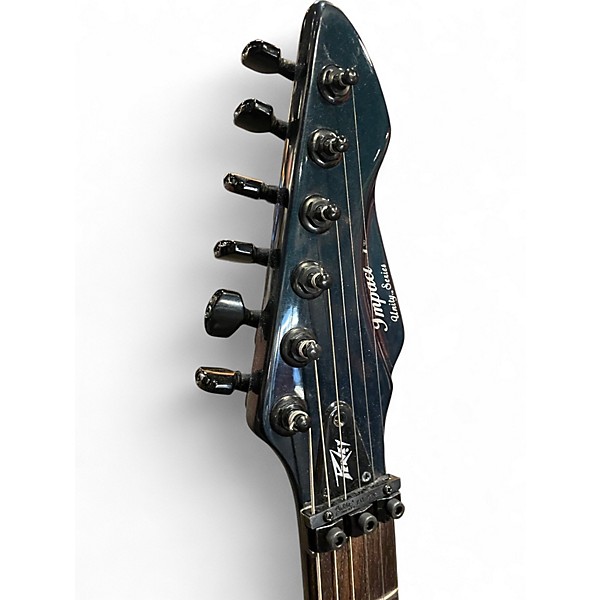 Vintage 1980s Peavey UNITY SERIES IMPACT NAVY BLUE Solid Body Electric Guitar