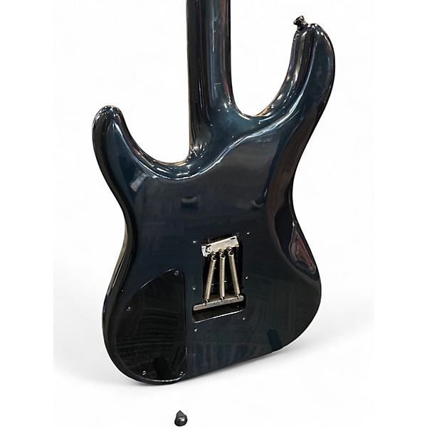 Vintage 1980s Peavey UNITY SERIES IMPACT NAVY BLUE Solid Body Electric Guitar