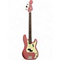 Used Fender custom shop 1963 p bass nos Burgundy Mist Electric Bass Guitar thumbnail