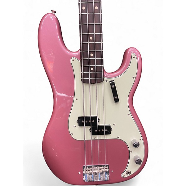Used Fender custom shop 1963 p bass nos Burgundy Mist Electric Bass Guitar