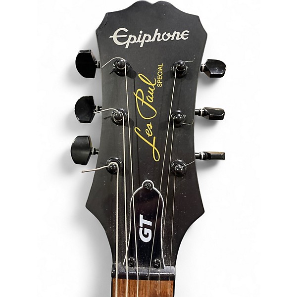 Used Epiphone LES PAUL SPECIAL GT Black Solid Body Electric Guitar