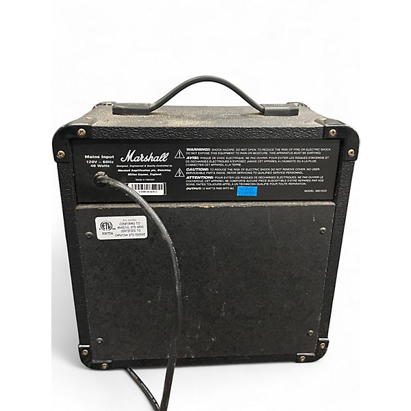 Used Marshall MG10CD 1X6.5 10W Guitar Combo Amp