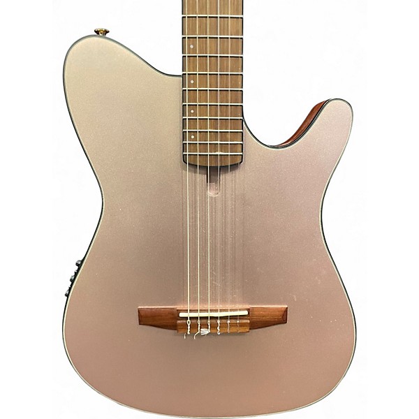 Used Ibanez FRH10N INDIGO Metallic Blue Classical Acoustic Electric Guitar