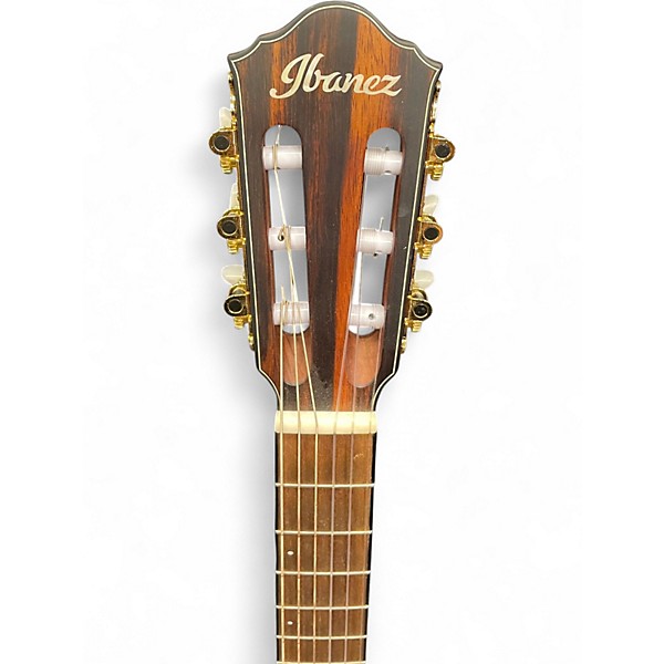 Used Ibanez FRH10N INDIGO Metallic Blue Classical Acoustic Electric Guitar