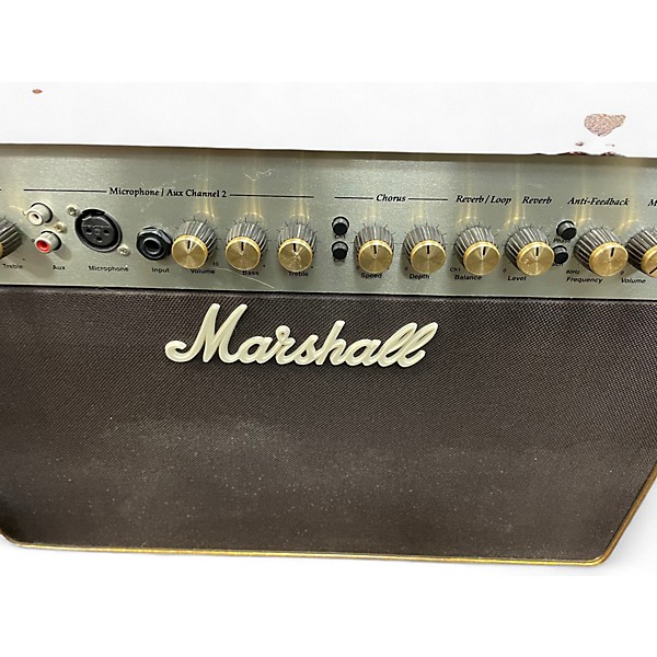 Used Marshall AS50R 50W 2X8 Acoustic Guitar Combo Amp