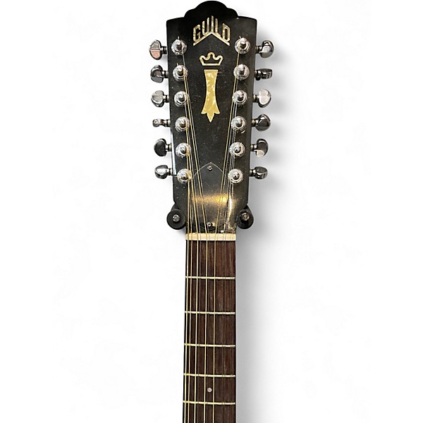 Used Guild d213nt natural 12 String Acoustic Guitar