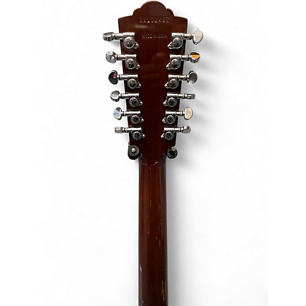 Used Guild d213nt natural 12 String Acoustic Guitar