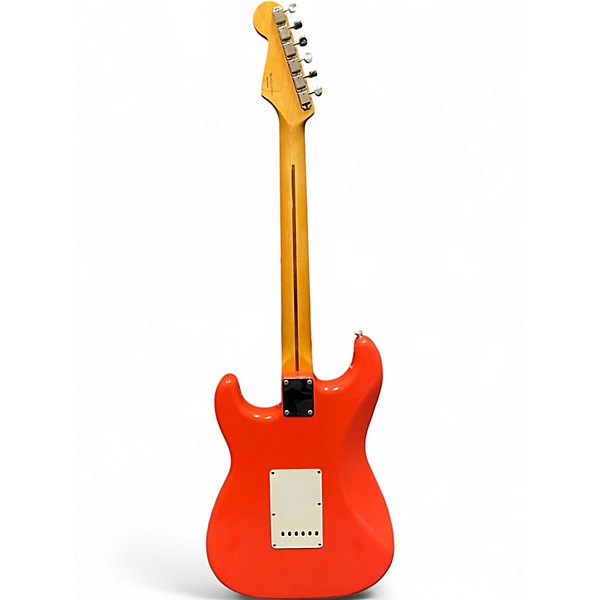 Used 2006 Fender Classic Series '50s Stratocaster Fiesta Red Solid Body Electric Guitar