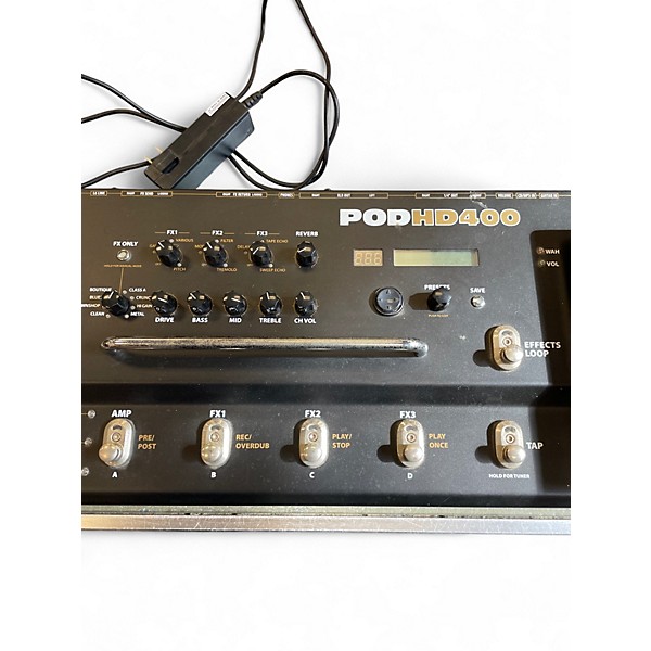 Used Line 6 Pod HD400 Amp Modeler Effect Processor