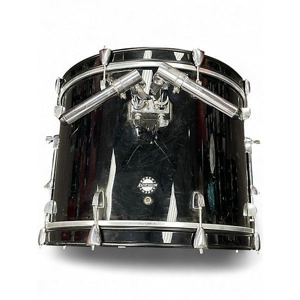 Used Ludwig 5 Piece Accent Black Drum Kit