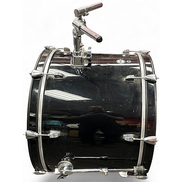 Used Ludwig 5 Piece Accent Black Drum Kit