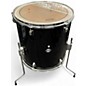 Used Ludwig 5 Piece Accent Black Drum Kit