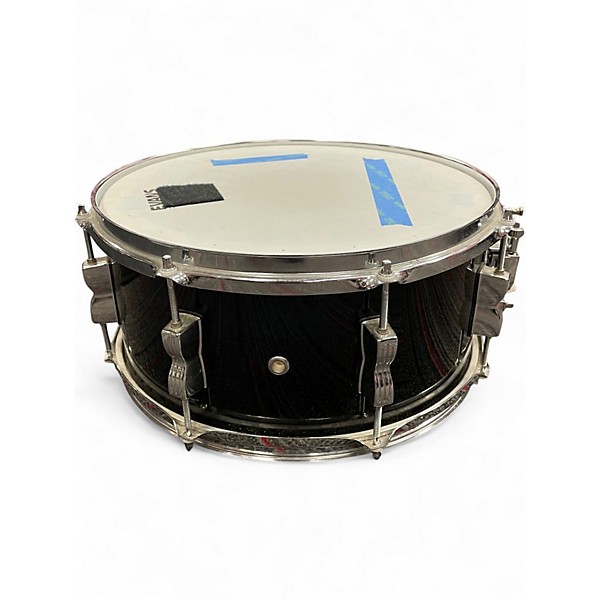 Used Ludwig 5 Piece Accent Black Drum Kit