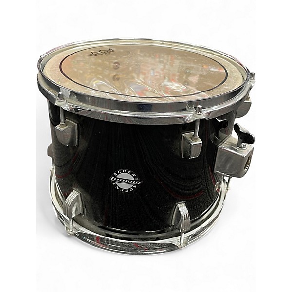 Used Ludwig 5 Piece Accent Black Drum Kit