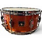 Used TAMA 6.5X14 Superstar Snare ORANGE SPARKLE Drum thumbnail