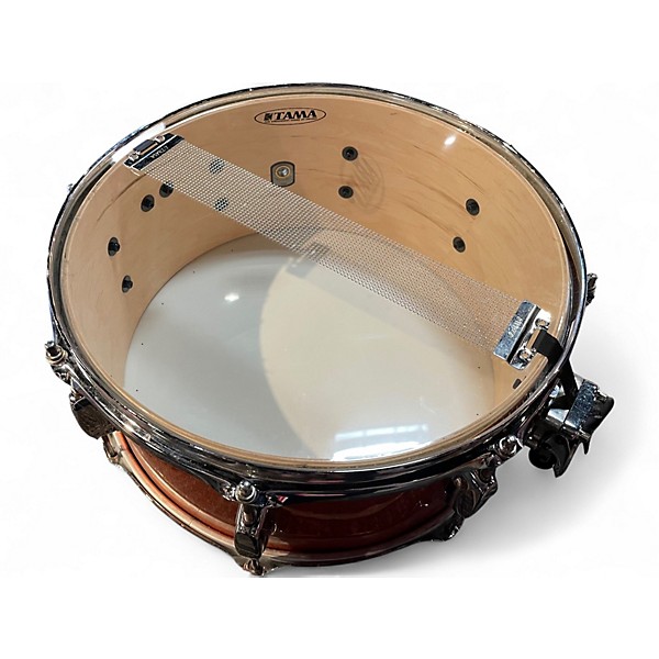 Used TAMA 6.5X14 Superstar Snare ORANGE SPARKLE Drum