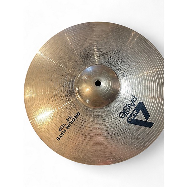 Used Paiste 14in Alpha Medium Hi Hat Pair Cymbal