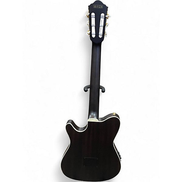 Used Ibanez TOD10N Dark Grey Classical Acoustic Electric Guitar