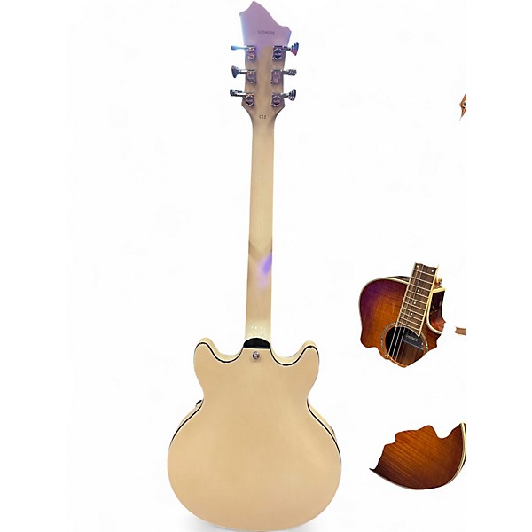 Used 2024 Hagstrom Alvar Classic White Solid Body Electric Guitar