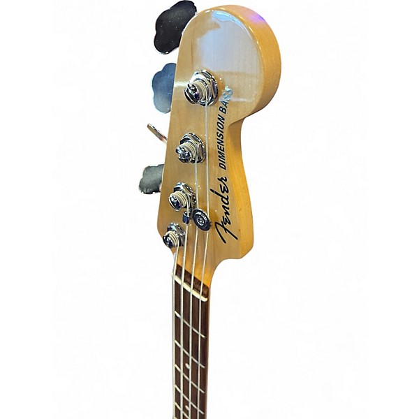 Used Fender American Deluxe Dimension Bass IV HH Violin Burst Electric Bass Guitar