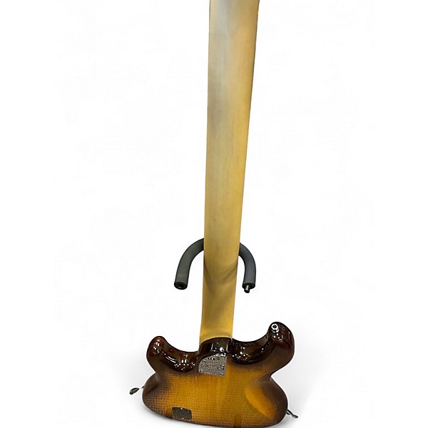 Used Fender American Deluxe Dimension Bass IV HH Violin Burst Electric Bass Guitar