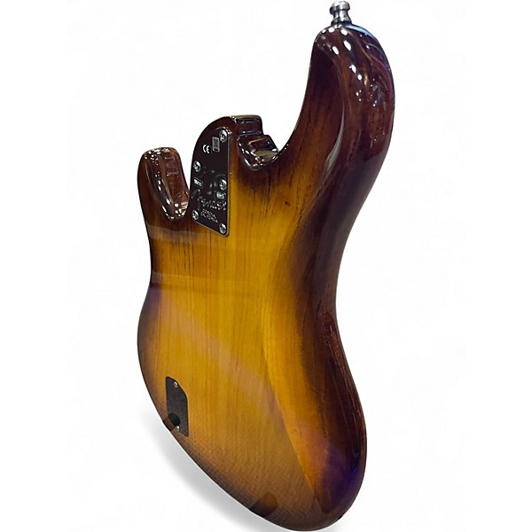 Used Fender American Deluxe Dimension Bass IV HH Violin Burst Electric Bass Guitar