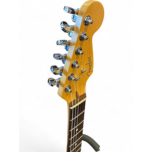 Used Fender Roadhouse Stratocaster Shoreline Gold Solid Body Electric Guitar