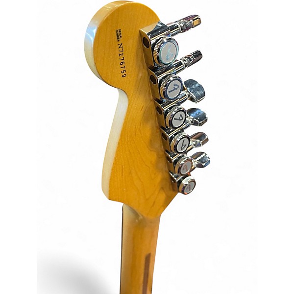 Used Fender Roadhouse Stratocaster Shoreline Gold Solid Body Electric Guitar