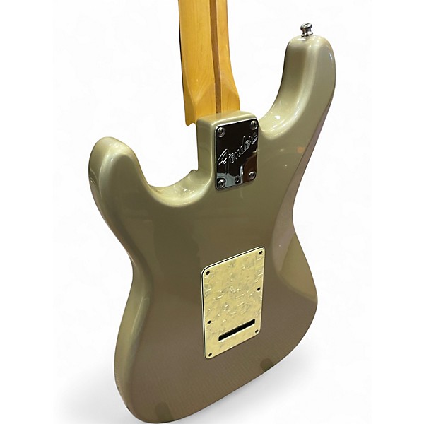 Used Fender Roadhouse Stratocaster Shoreline Gold Solid Body Electric Guitar