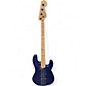 Used Squier PARTS BASS Blue Electric Bass Guitar thumbnail