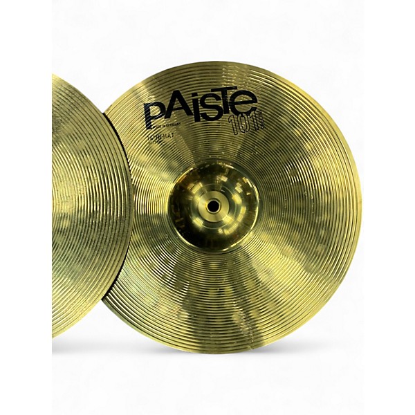 Used Paiste 14in 101 HI HAT PAIR Cymbal