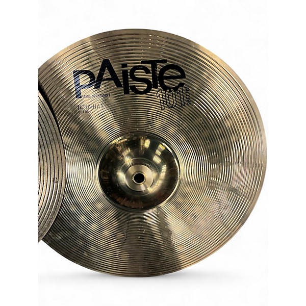 Used Paiste 14in 101 HI HAT PAIR Cymbal