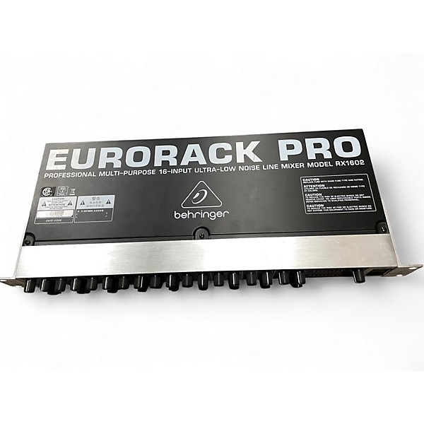 Used Behringer eurorack pro rx1602 Line Mixer