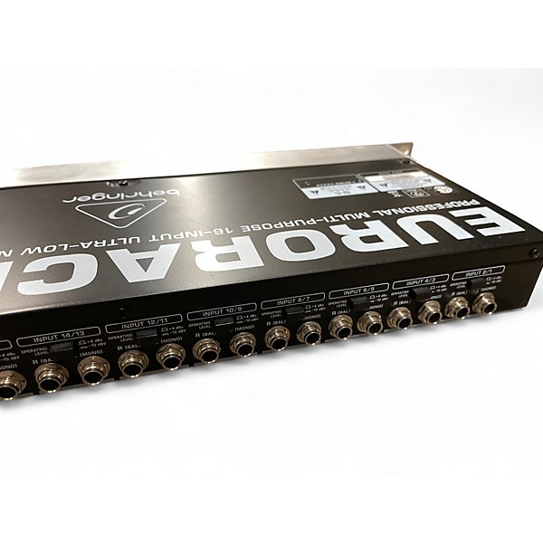 Used Behringer eurorack pro rx1602 Line Mixer