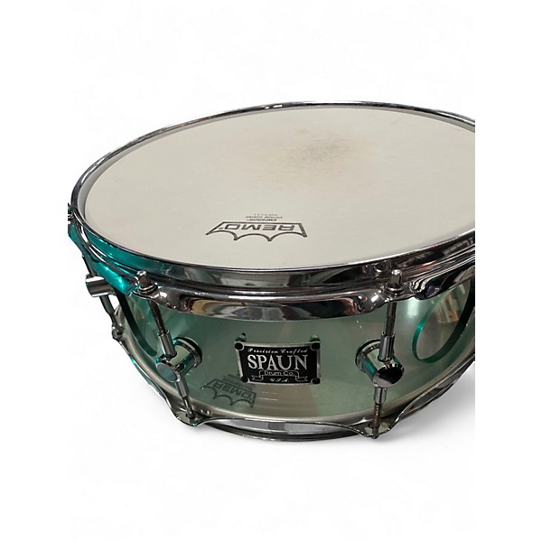 Used Spaun 13in COKE BOTTLE CLEAR COKE BOTTLE GREEN Drum