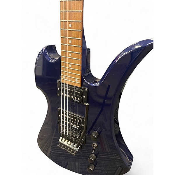 Used B.C. Rich MOCKINGBIRD PLATINUM PRO SERIES Blue Solid Body Electric Guitar