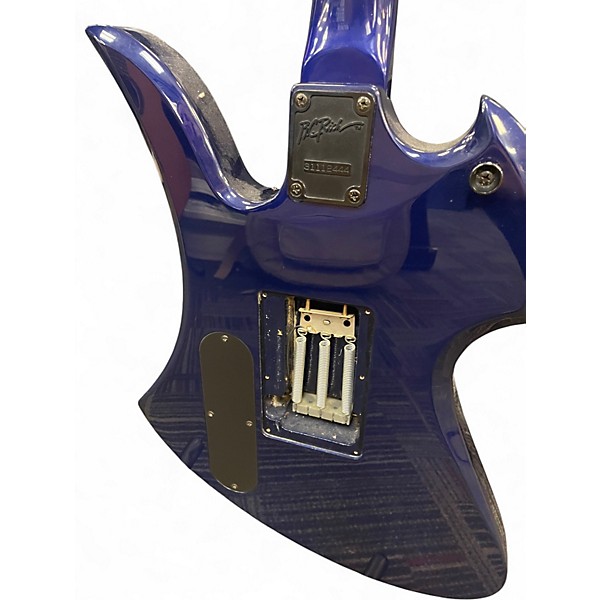 Used B.C. Rich MOCKINGBIRD PLATINUM PRO SERIES Blue Solid Body Electric Guitar
