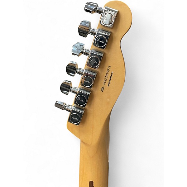 Used Fender Player Telecaster Black Solid Body Electric Guitar