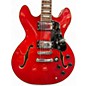 Used Firefly FF338 Red Hollow Body Electric Guitar