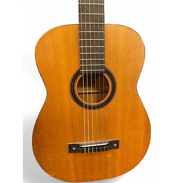 Vintage 1970s Harmony H171 Natural Classical Acoustic Guitar