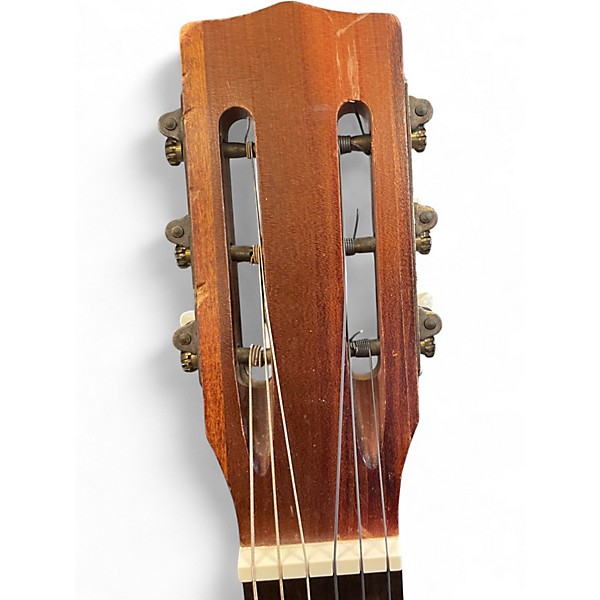 Vintage 1970s Harmony H171 Natural Classical Acoustic Guitar