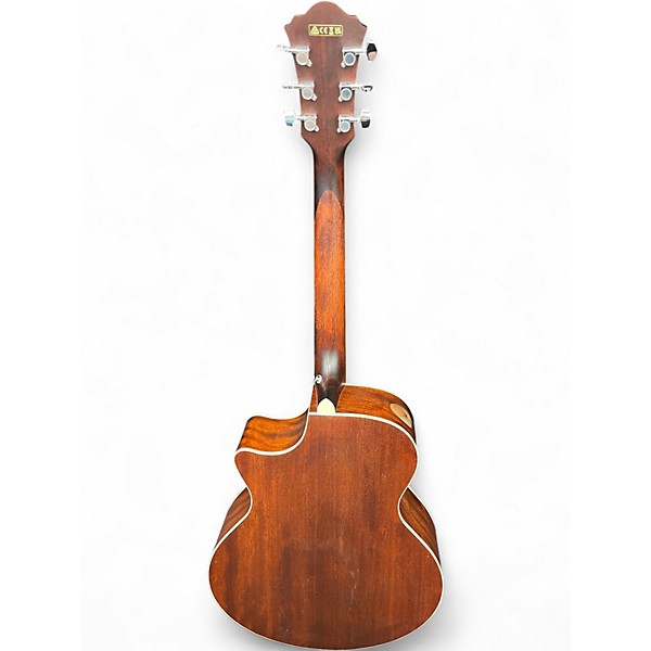 Used Ibanez AE140WKH Black Acoustic Electric Guitar