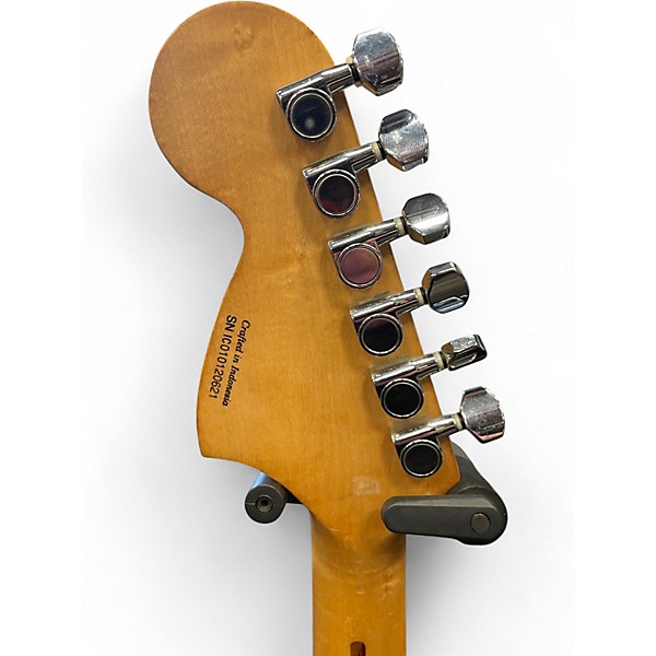 Used Squier Bullet Stratocaster HH Metallic Red Solid Body Electric Guitar