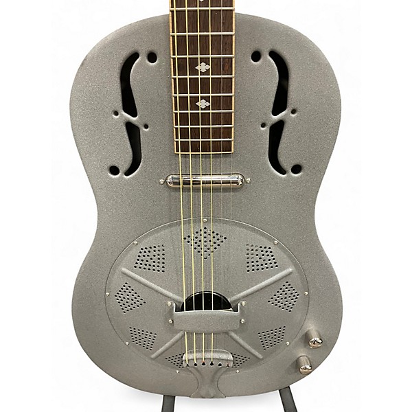 Used Gold Tone PUAL BEARD GREY Hollow Body Electric Guitar