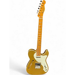 Used Squier Classic Vibe 1960S Telecaster Gold Solid Body Electric Guitar