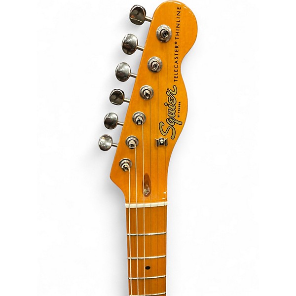 Used Squier Classic Vibe 1960S Telecaster Gold Solid Body Electric Guitar